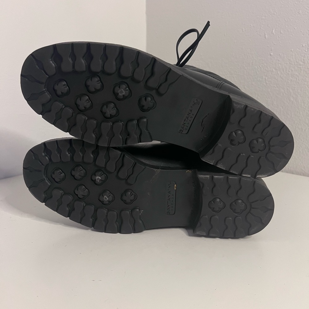 Santana Canada Black Leather Winter Boots - Picture 5 of 6